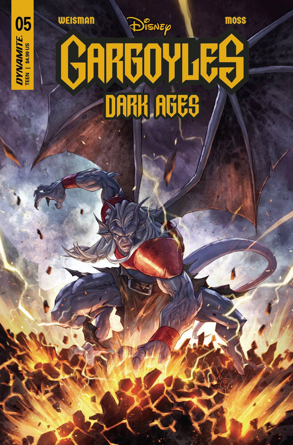 GARGOYLES DARK AGES #5 CVR B QUAH