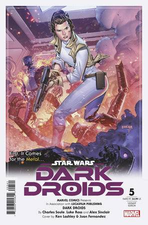 STAR WARS DARK DROIDS #5 KEN LASHLEY VARIANT