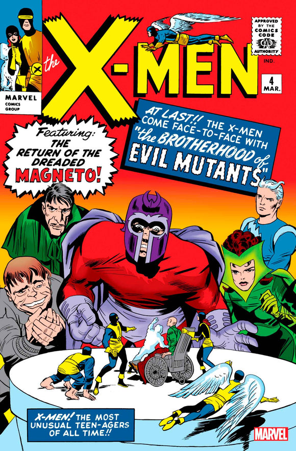 X-MEN #4 FACSIMILE EDITION [NEW PRINTING]