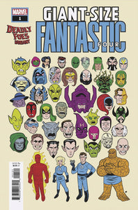 GIANT-SIZE FANTASTIC FOUR #1 DAVE BARDIN DEADLY FOES VARIANT