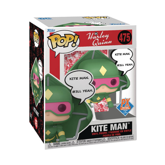 Funko Pop! Harley Quinn: Animated Series - Pop Premium SDCC 2024 Kite Man (August 2024)