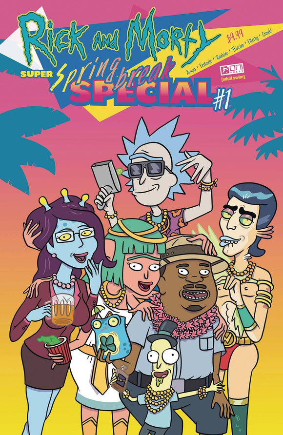 RICK AND MORTY SUPER SPRING BREAK SPECIAL #1 CVR A RANKINE