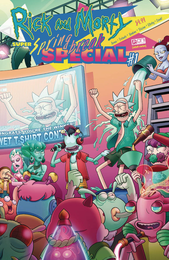 RICK AND MORTY SUPER SPRING BREAK SPECIAL #1 CVR B BLAKE