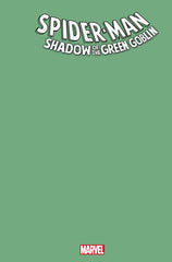 SPIDER-MAN SHADOW OF GREEN GOBLIN #1 GREEN BLANK CVR VAR (4/3/2024)
