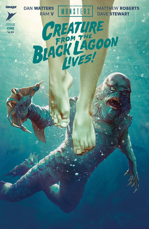 UNIVERSAL MONSTERS THE CREATURE FROM THE BLACK LAGOON LIVES #1 CVR B