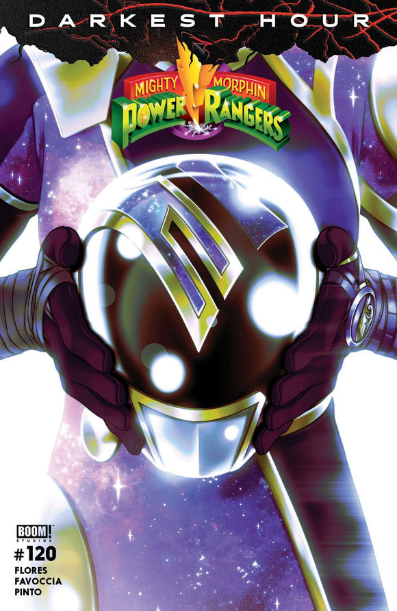 MIGHTY MORPHIN POWER RANGERS #120 CVR C HELMET VAR MONTES