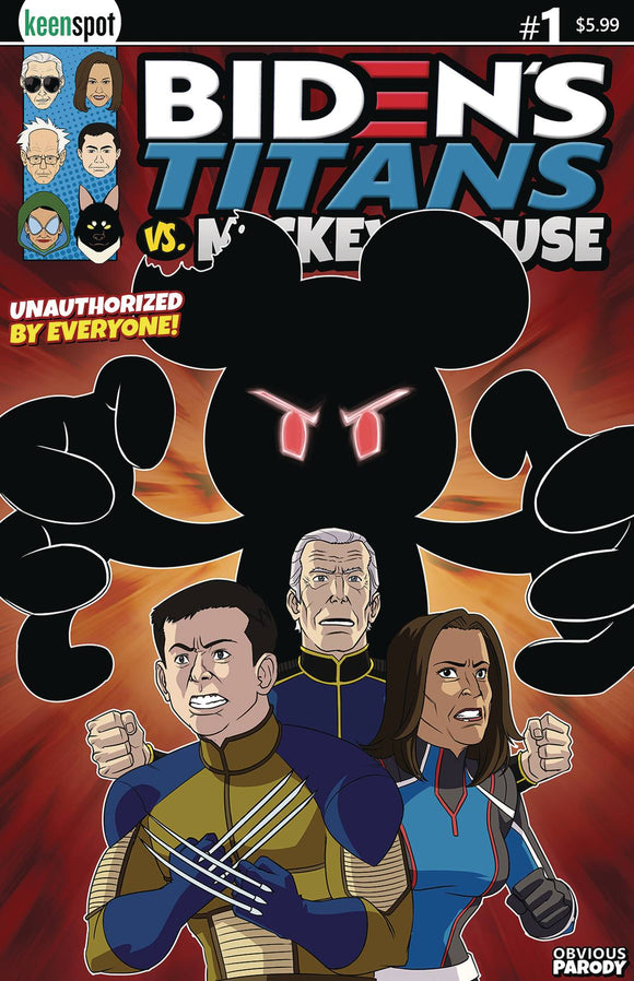 BIDENS TITANS VS MICKEY MOUSE (UNAUTH) #1 CVR A MICKEY UNLEA