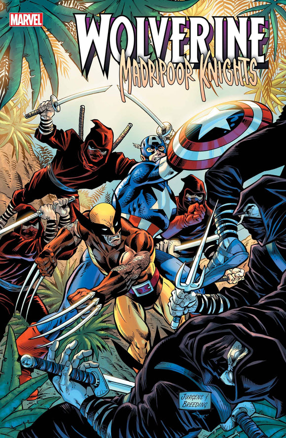 WOLVERINE MADRIPOOR KNIGHTS #4 DAN JURGENS VAR