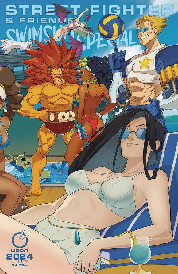 2024 STREET FIGHTER & FRIENDS SWIMSUIT SP #1 CVR D 5 COPY IN