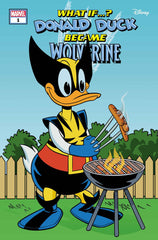 WHAT IF DONALD DUCK BECAME WOLVERINE #1 PHIL NOTO VAR (7/31/2024)