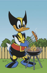 WHAT IF DONALD DUCK BECAME WOLVERINE #1 50 COPY INCV VIR VAR