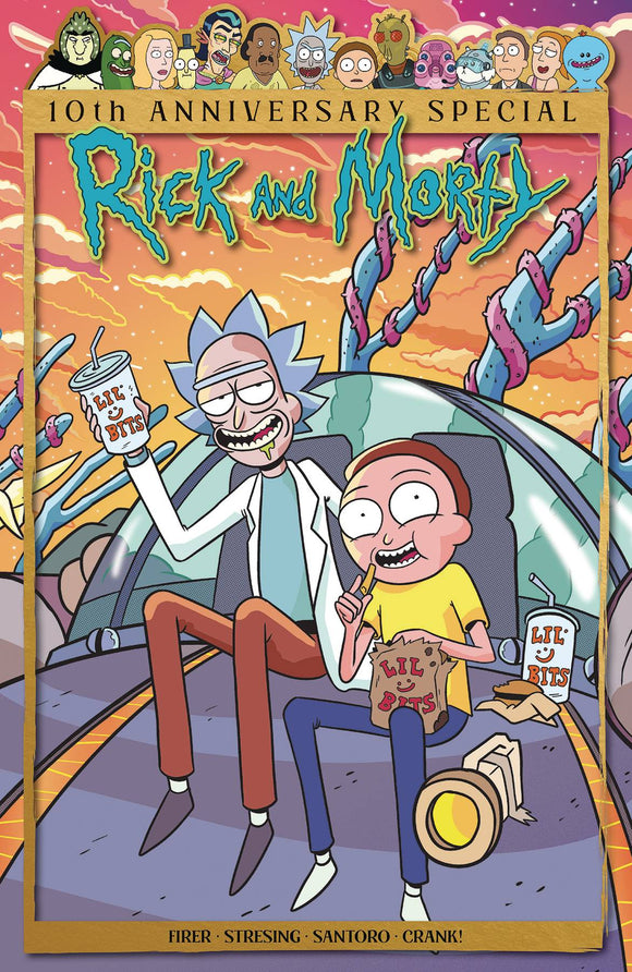 RICK AND MORTY 10TH ANNI SPECIAL #1 CVR A WRAPAROUND ELLERBY (7/10/2024)