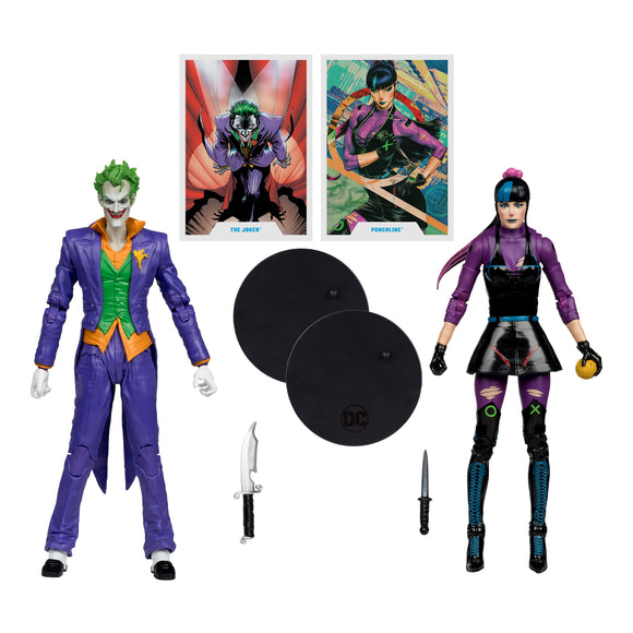 DC MULTIVERSE - JOKER & PUNCHLINE 2 PACK 7