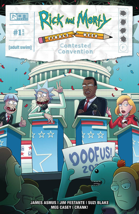 RICK AND MORTY FINALS WEEK CONTESTED CONVENTION CVR A