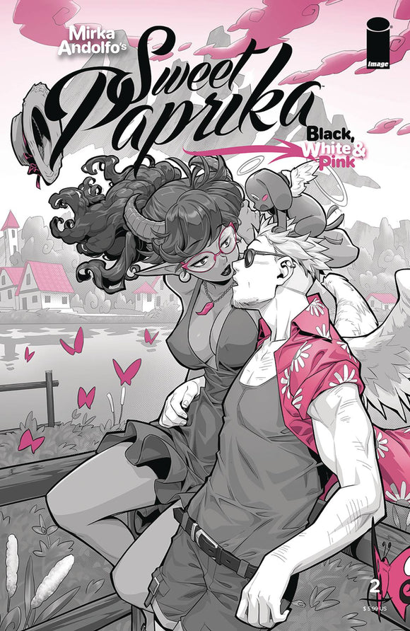 SWEET PAPRIKA BLACK WHITE & PINK #2 CVR B XONGBROS (8/7/2024)