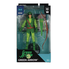 DC Multiverse - Wave 2 Action Figure with McFarlane Toys Digital Collectible - Classic Green Arrow