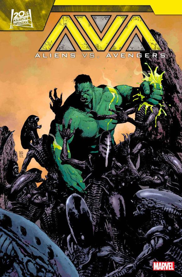 ALIENS VS AVENGERS #2 (OF 4) ANDREA SORRENTINO VAR (11/6/2024)