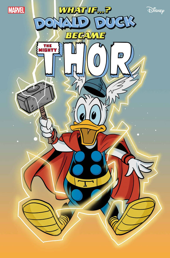 WHAT IF DONALD DUCK BECAME THOR #1 NOTO DONALD DUCK THOR VAR (9/4/2024)