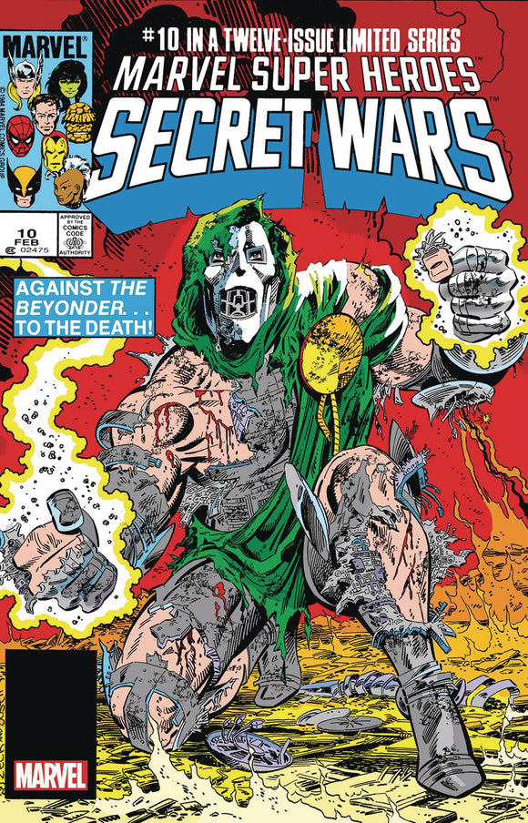 MSH SECRET WARS #10 FACSIMILE ED FOIL VAR (10/2/2024)