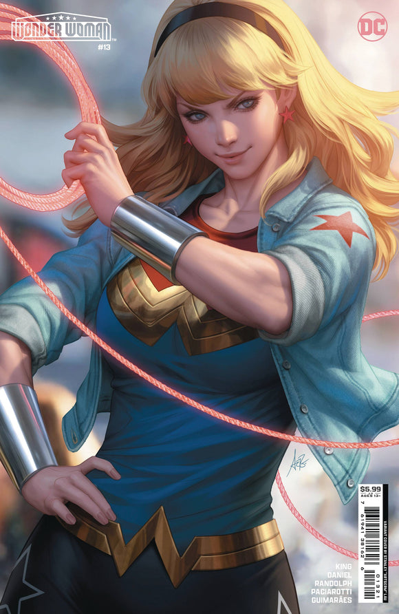 WONDER WOMAN #13 CVR C STANLEY ARTGERM LAU CARD STOCK VAR (ABSOLUTE POWER)