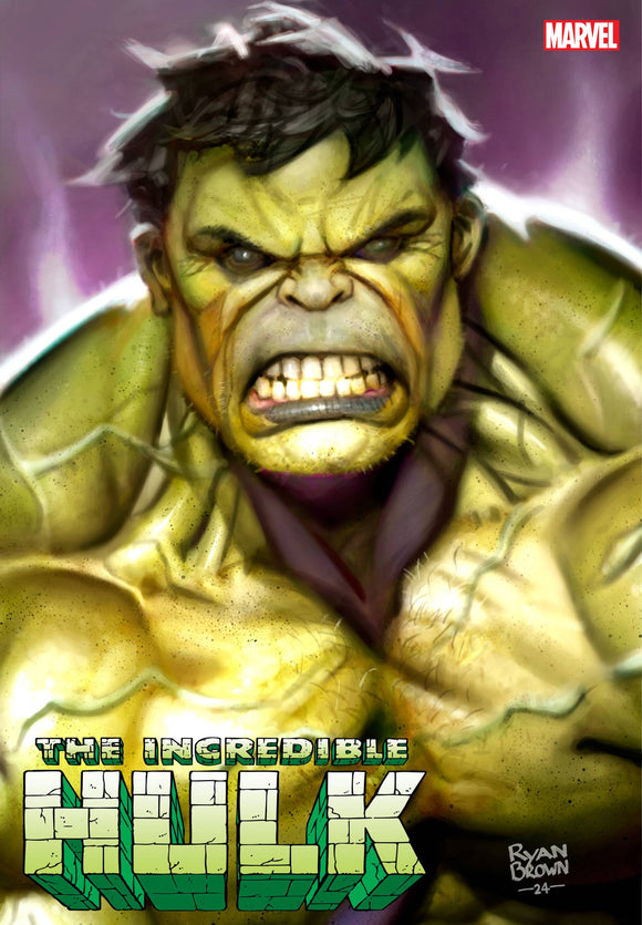 INCREDIBLE HULK #18 RYAN BROWN VAR (10/23/2024)