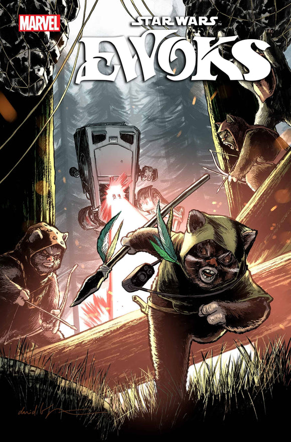 STAR WARS EWOKS #1 (OF 4) DAVID LOPEZ VAR (10/9/2024)