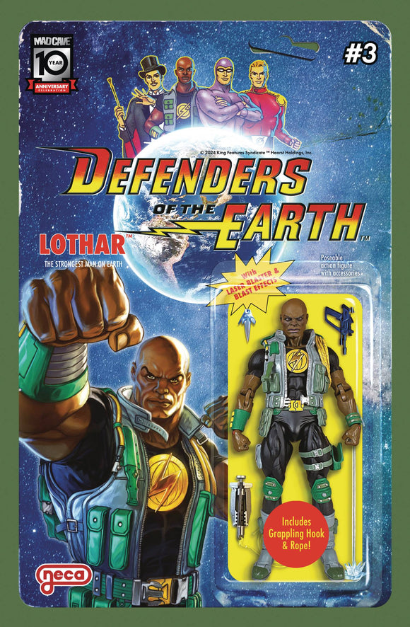 DEFENDERS OF THE EARTH #3 (OF 8) CVR B DJORDJE DJOKOVIC (10/30/2024)