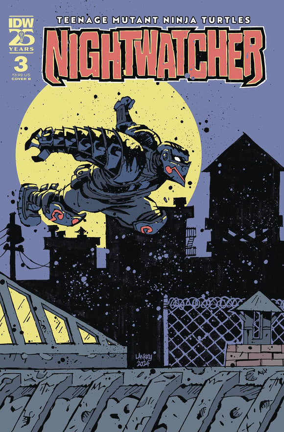 TEENAGE MUTANT NINJA TURTLES NIGHTWATCHER #3 CVR B LANKRY (11/6/2024)