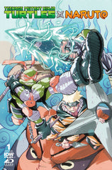 TEENAGE MUTANT NINJA TURTLES X NARUTO #1 75 COPY ORTIZ (11/20/2024)