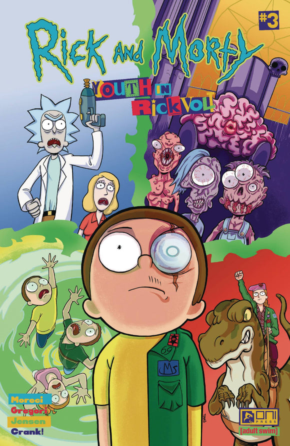 RICK AND MORTY YOUTH IN RICKVOLT #3 CVR A GREGORI (MR) (10/16/2024)