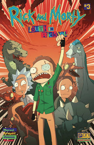 RICK AND MORTY YOUTH IN RICKVOLT #3 CVR B HIROI DE (MR) (10/16/2024)