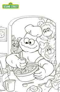 SESAME STREET #3 CVR C COLORING BOOK SKETCH (10/23/2024)