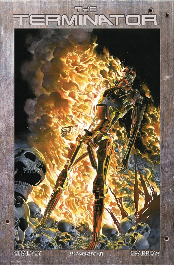 TERMINATOR #1 CVR E ROSS BURNING EARTH ICON (10/9/2024)