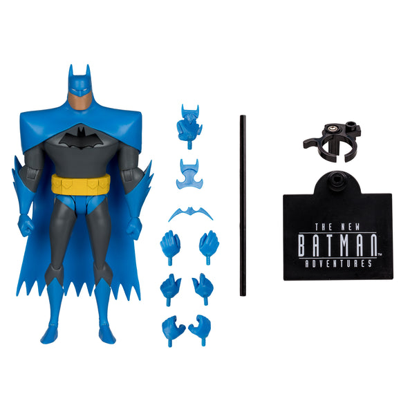 DC NEW BATMAN ADVENTURES - 6IN WV4 - BATMAN BLUE/GREY