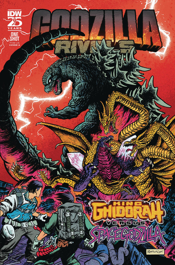 GODZILLA RIVALS KING GHIDORAH VS SPACEGODZILLA #1 CVR A (11/20/2024)