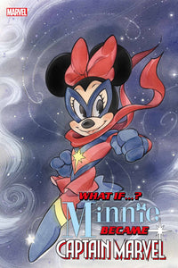 WHAT IF MINNIE BECAME CAPTAIN MARVEL #1 PEACH MOMOKO VAR (11/20/2024)