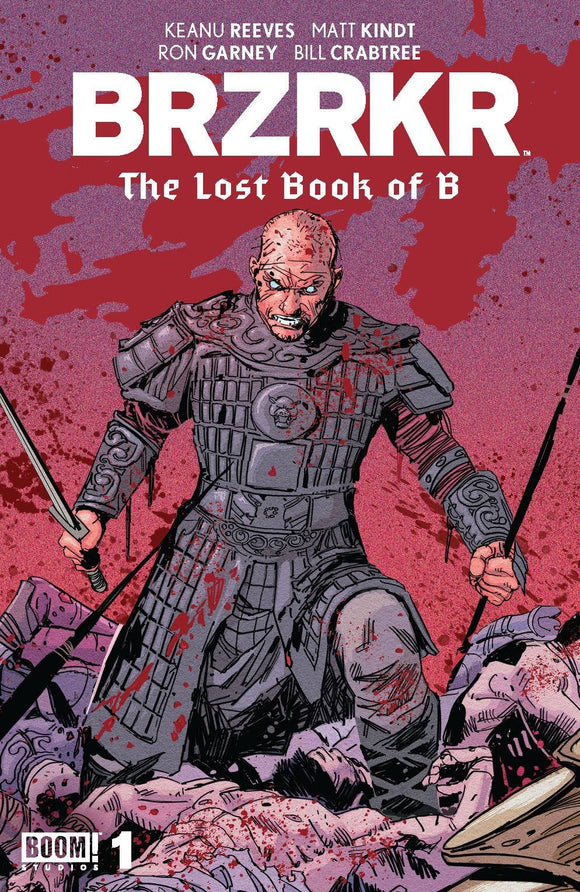 BRZRKR THE LOST BOOK OF B #1 2ND PTG GARNEY (MR) (9/25/2024)