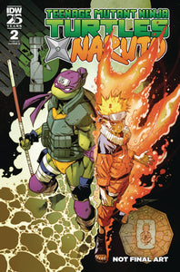 TEENAGE MUTANT NINJA TURTLES X NARUTO #2 CVR A JIMENEZ (1/15/2025)