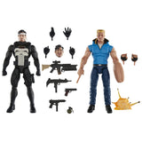 MARVEL LEGENDS - PWJ PUNISHER & BUSHWACKER 6IN AF 2PK (NOVEMBER 2024)