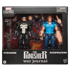 MARVEL LEGENDS - PWJ PUNISHER & BUSHWACKER 6IN AF 2PK (NOVEMBER 2024)