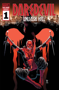 DAREDEVIL UNLEASH HELL RED BAND #1 (OF 5) (POLYBAG) (1/8/2025)