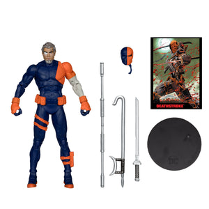 DC PAGE PUNCHERS - WAVE 6 - DEATHSTROKE REBIRTH AF W/COMIC 7" FIGURE