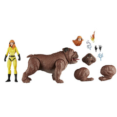 MARVEL LEGENDS - INHUMANS CRYSTAL & LOCKJAW 6IN AF 2PK (NOVEMBER 2024)