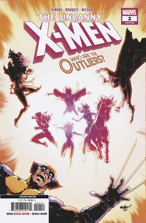 UNCANNY X-MEN #2 2ND PTG DAVID MARQUEZ VAR (10/16/2024)