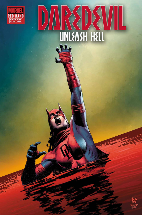 DAREDEVIL UNLEASH HELL RED BAND #2 (OF 5) (POLYBAG) (2/19/2025)