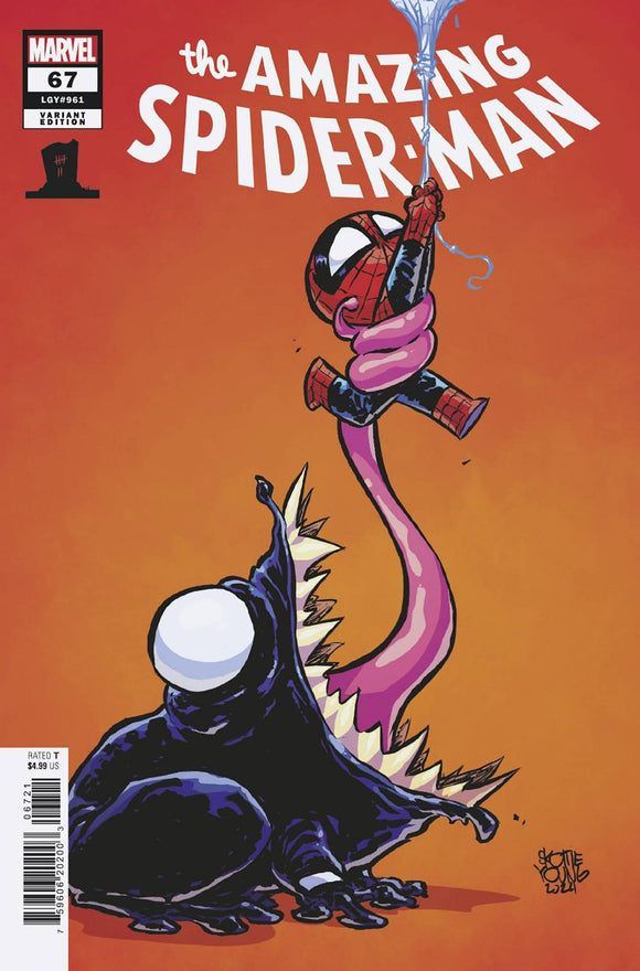 AMAZING SPIDER-MAN #67 SKOTTIE YOUNG 8 DEATHS SPIDER-MAN VAR (2/12/2025)