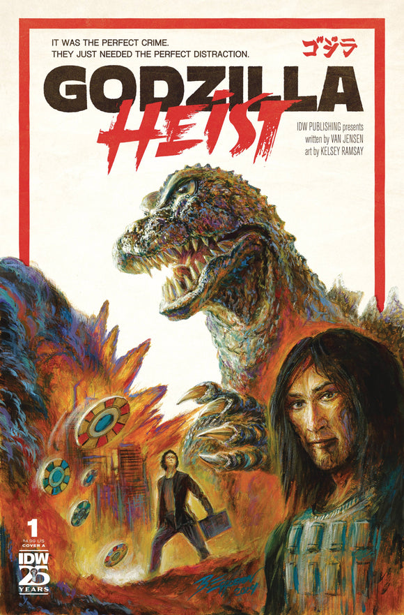 GODZILLA HEIST #1 CVR A EGGLETON (2/19/2025)