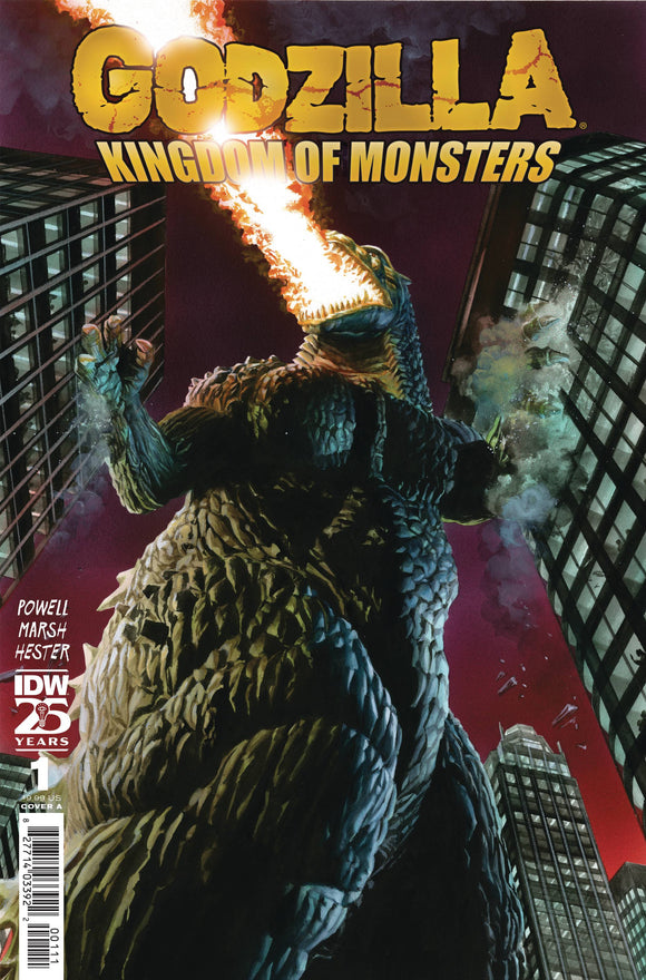 GODZILLA 70TH ANNIV FOIL KINGDOM OF MONSTERS #1 (2/19/2025)