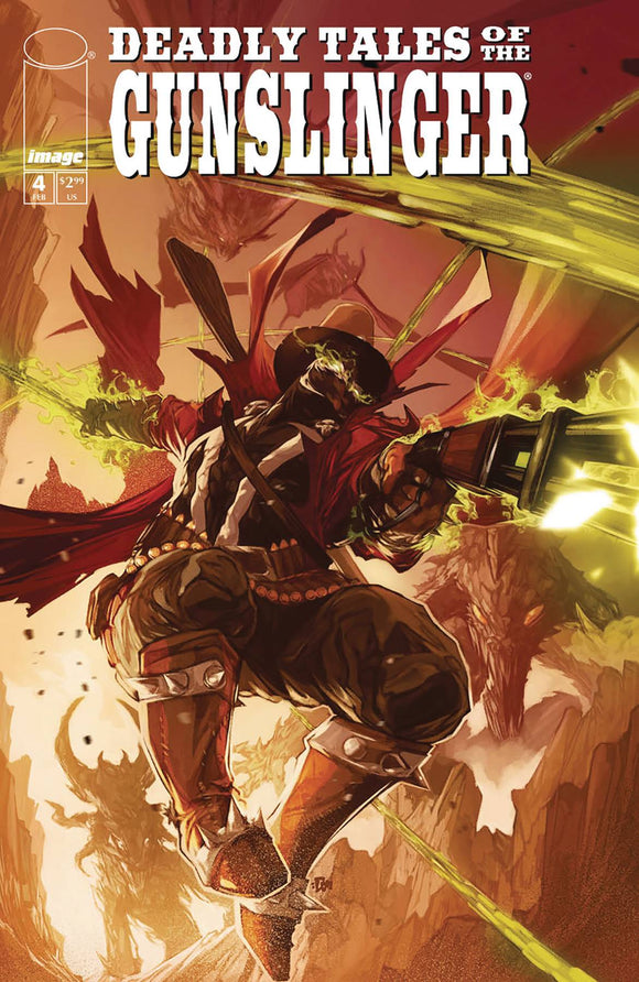 DEADLY TALES OF GUNSLINGER SPAWN #4 CVR B AGUILLO (3/19/2025)