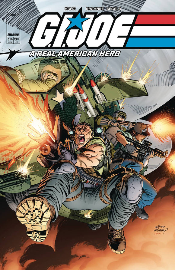 GI JOE A REAL AMERICAN HERO #314 CVR A KUBERT & MARTIN (2/26/2025)